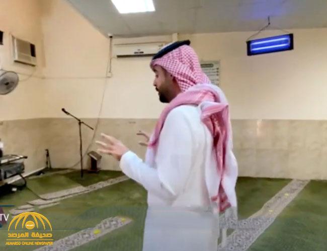 شاهد المسجد الذي استشهد بداخله رجل الأمن "هادي القحطاني" أثناء صلاة الفجر على يد إرهابي  مصري  بجدة