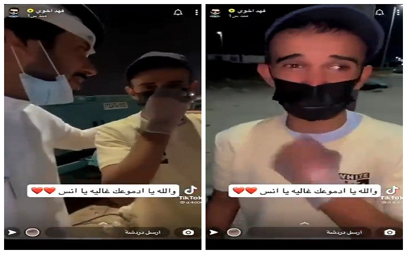 شاهد: بائع آيسكريم سعودي بالدمام يبكي طلباً لدعمه ..وبعد ساعات من انتشار الفيديو كانت المفاجأة!