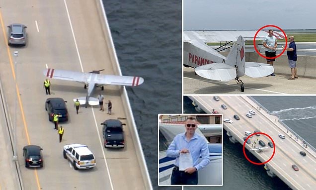 شاهد : طيار مراهق أمريكي ينجح في الهبوط الاضطراري المثالي على جسر بولاية نيوجيرسي