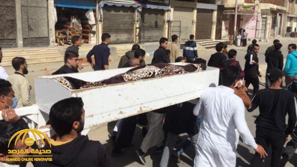 "الحق الميت صحي".. شاهد: فوضى بجنازة بعد تحرك نعش جثمان متوفي في مصر