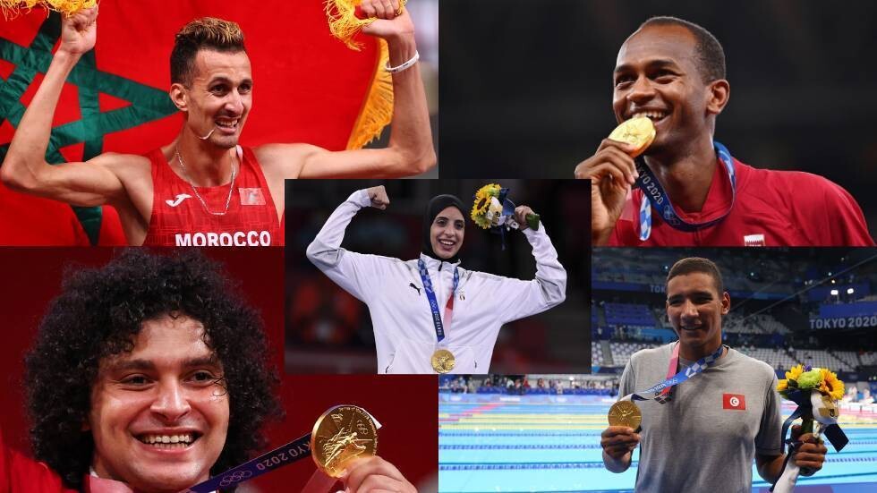 تعرف على الترتيب النهائي للدول العربية التي حصلت على ميداليات في أولمبياد طوكيو