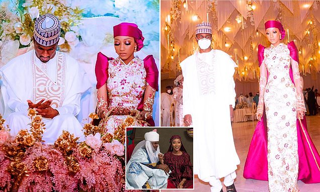 " مليون دولار مهر للعروس ".. شاهد: زفاف أسطوري  لـ"نجل الرئيس النيجيري"  بحضور المئات من كبار الشخصيات