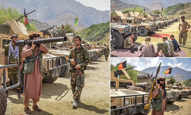 شاهد: تشكيل قوات عسكرية مسلحة ضد طالبان شمال كابل .. والكشف عن  هوية قادتها