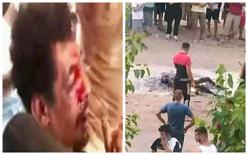 فيديو يهزّ الجزائر.. قتل شاب بريء والتنكيل بجثته وإشعال النار فيها!