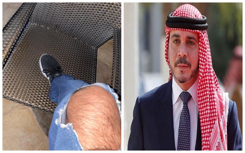 شاهد: الأمير الأردني "علي بن الحسين" يرتدي "جينز مقطوع" .. ويعلق : "معك يا روبي" !