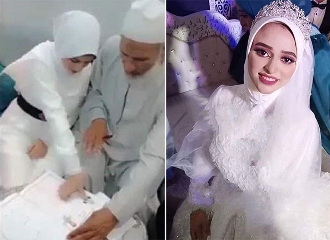 مصر : وفاة عروس بعد ساعة من حفل زفافها .. والكشف عن السبب! – صور