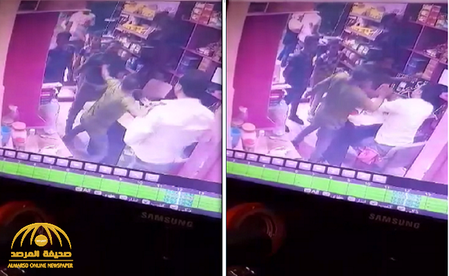 لسبب غريب.. شاهد: مصري يعتدي على بائع داخل محل تجاري في القاهرة
