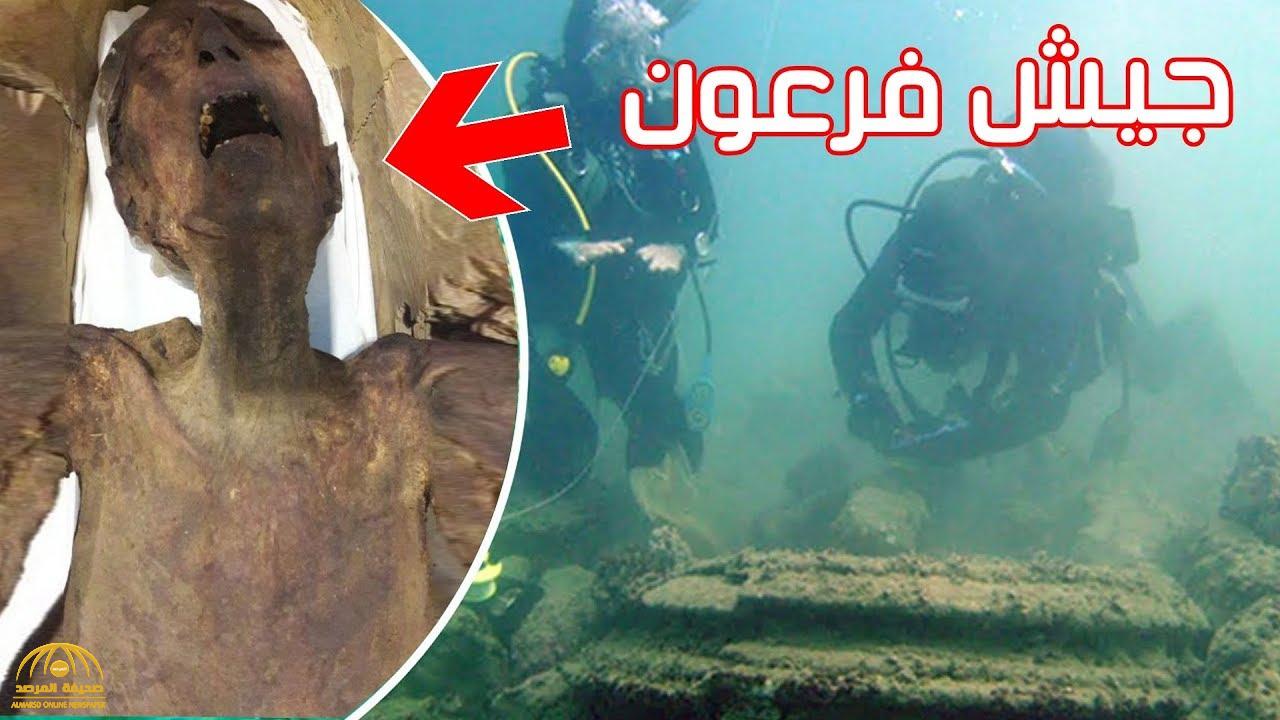 توضيح من "جامعة القاهرة" بشأن العثور على جيش فرعون الغارق في البحر الأحمر