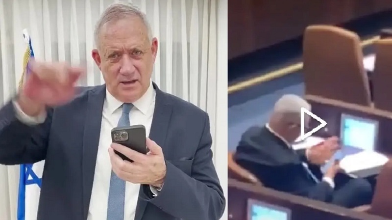 شاهد: وزير الدفاع الإسرائيلي يسخر من  نتنياهو  سبب طريقة استخدامه الآيفون