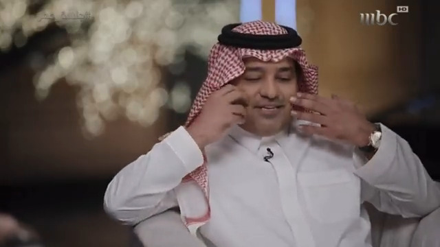 شاهد: تعليق طريف من "راشد الماجد" عن سبب تضخم خدوده