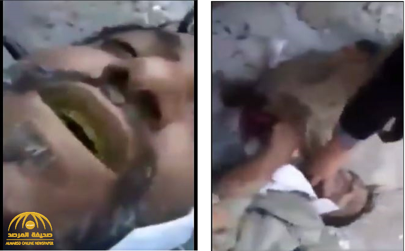 شاهد: ميلشيا الحوثي تقتل يمني أمام أسرته وسط صرخات ابنته