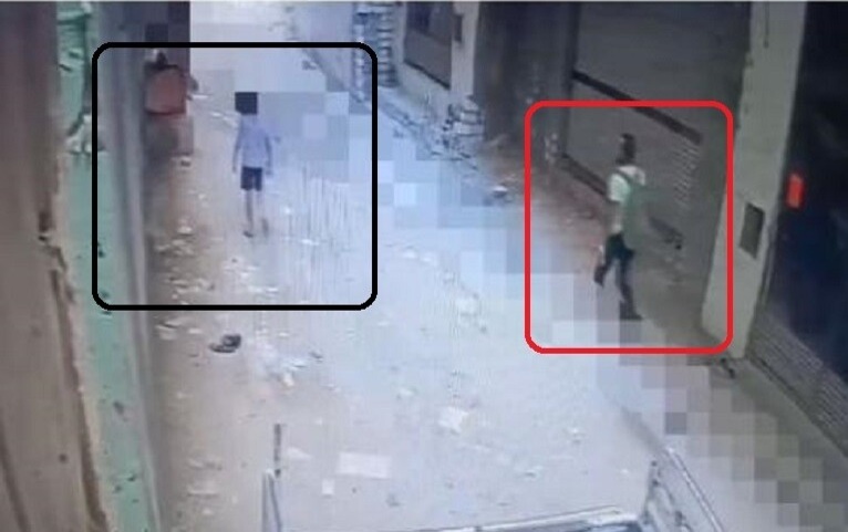 شاهد.. كاميرات المراقبة ترصد موقفا يثير ضجة كبيرة في مصر