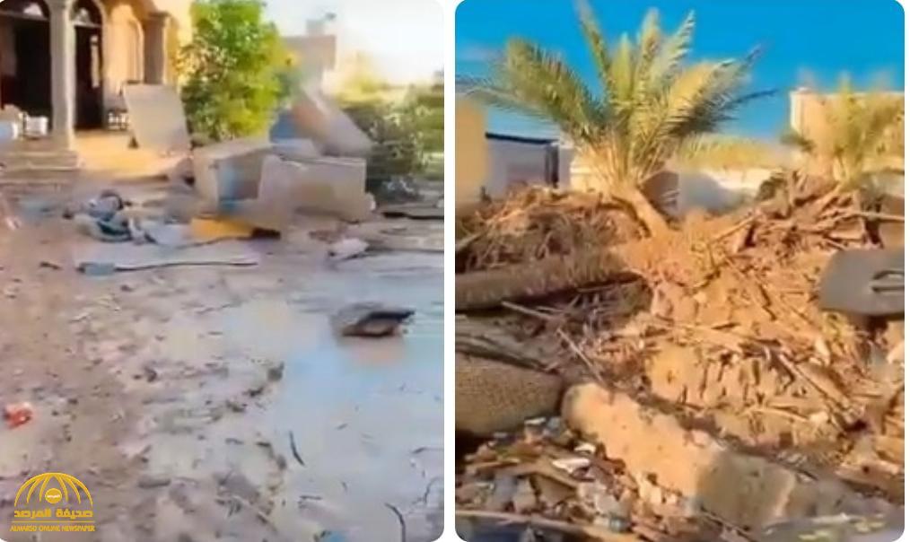 شاهد.. فيديو جديد يكشف حجم الدمار الذي أحدثه إعصار شاهين في ولاية الخابورة بعمان