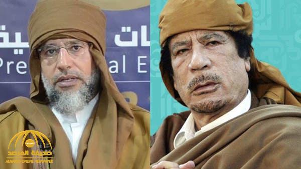 سر ظهور نجل القذافي بنفس أسلوب والده في ارتداء ملابسه أثناء الترشح لرئاسة ليبيا؟