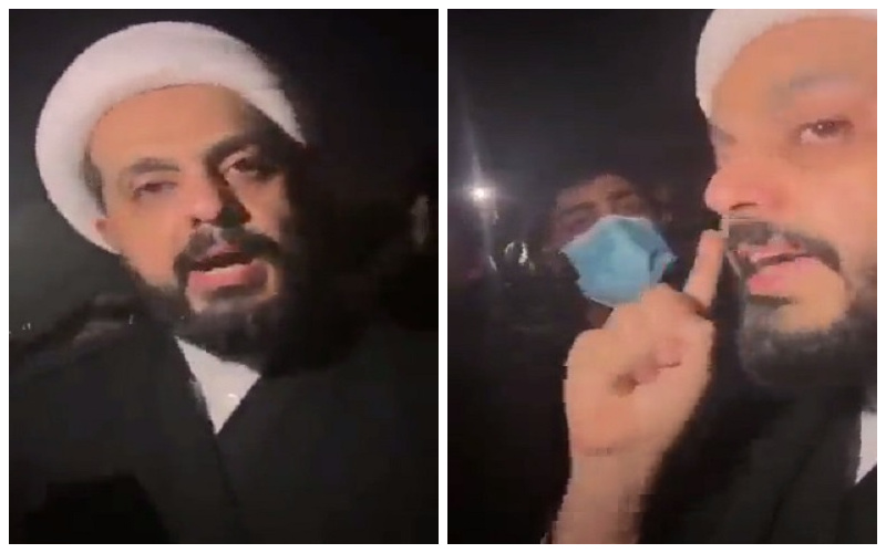 شاهد فيديو لـ "قيس الخزعلي" يهدد رئيس وزراء العراق قبل ساعات من محاولة اغتياله