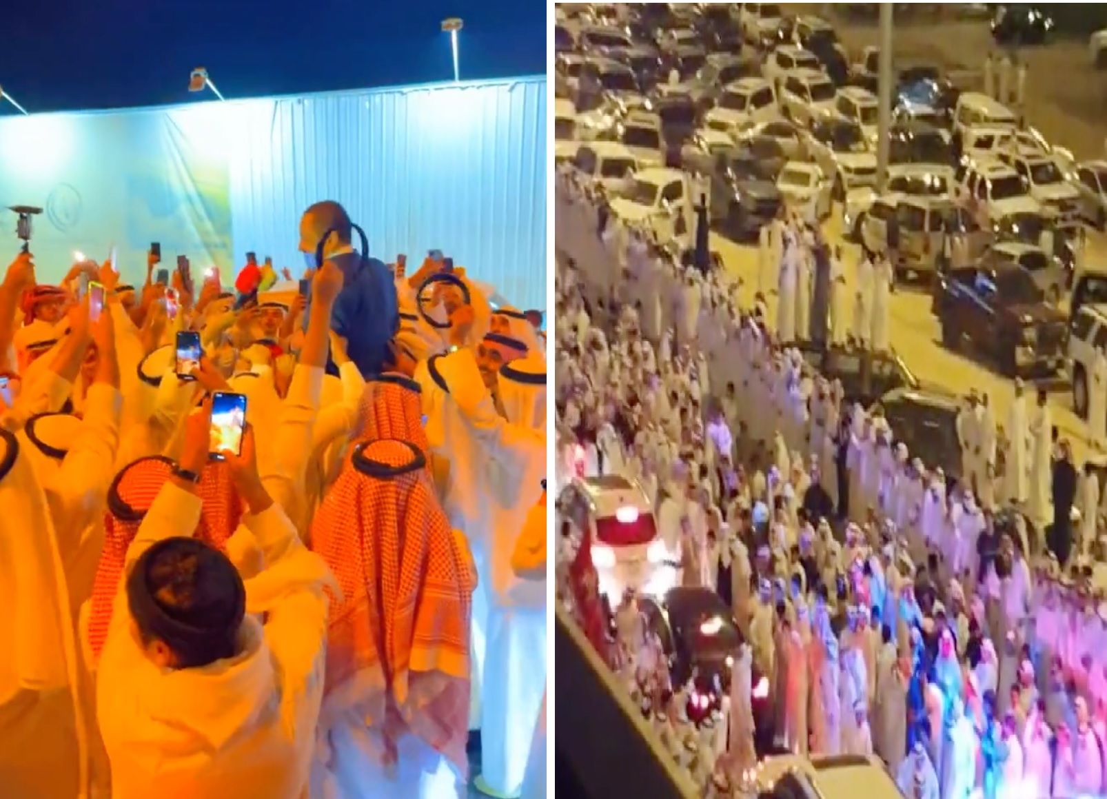 قادمًا من تركيا شاهد كيف استقبل آلاف الكويتيين النائب مسلم البراك بعد العفو الأميري عنه