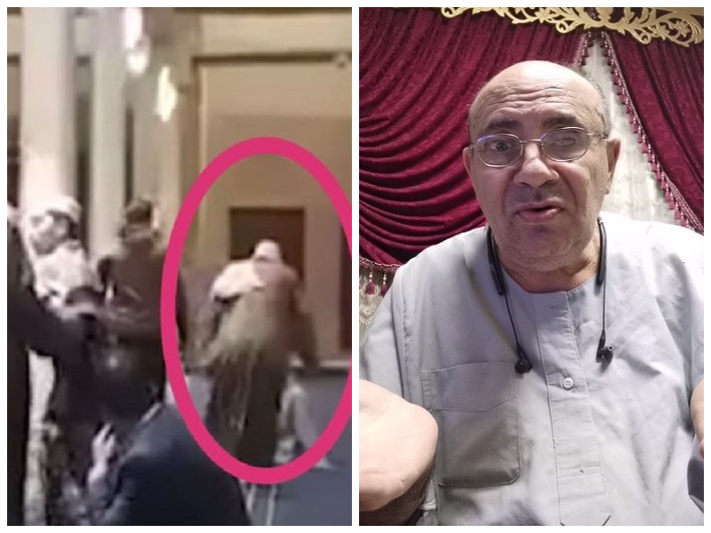 بالفيديو.. أول تعليق من الداعية  مبروك عطية على الفيديو المتداول لاعتدائه على شخص داخل مسجد بمصر