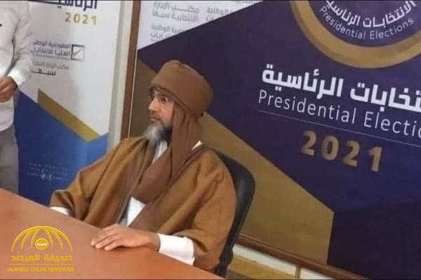 في ظهور جديد.. شاهد: سيف الإسلام القذافي يترشح لانتخابات الرئاسة الليبية