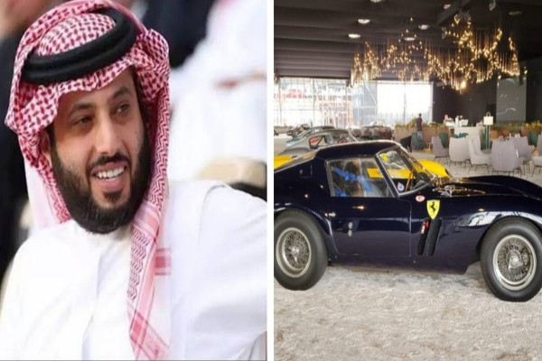لن تتوقع ثمنها.. تركي آل الشيخ ينشر صورة لأغلى سيارة في العالم من معرض الرياض