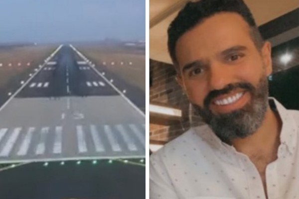 شاهد: طيار سعودي يشارك فيديو للحظة هبوطه بالطائرة في مطار أبها.. ويعلق: هذا ما أشاهده من قمرة القيادة!