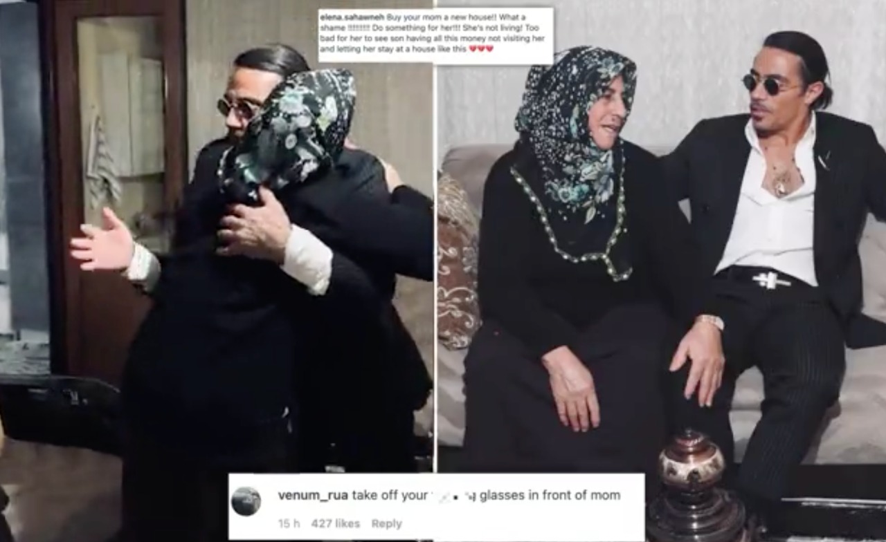 زارها لأول مرة منذ عامين.. شاهد: منزل والدة الشيف التركي "نصرت" يصدم متابعيه