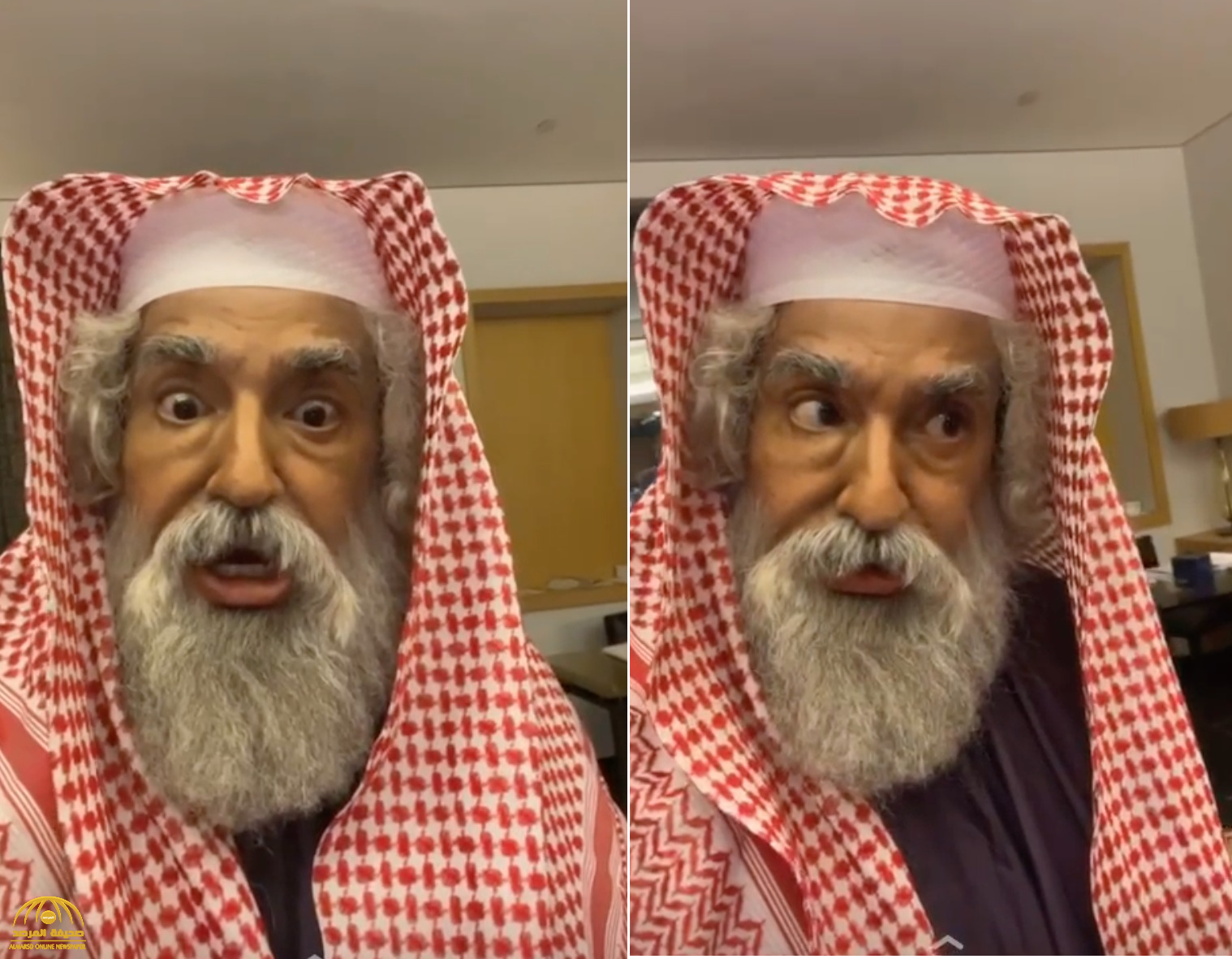 شاهد.. ممثل سعودي شهير يُفاجئ جمهوره بتجسيد شخصية جديدة.. ويعلق: "أنا الشيخ ريحان "