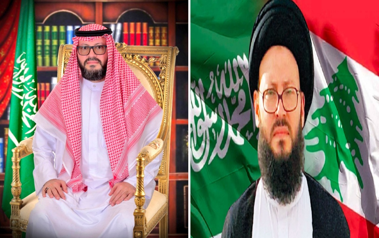 بعد منحه الجنسية السعودية.. شاهد: أحدث ظهور  للمرجع الشيعي "محمد الحسيني" بالثوب والشماغ