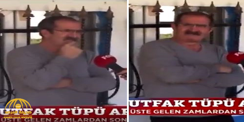 شاهد: مواطن تركي ينفجر في البكاء بعدما ذهب لشراء الخبز لأسرته.. ويكشف عن السبب