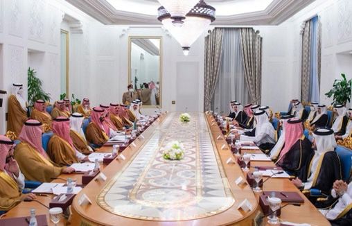 شاهد : ولي العهد‬⁩ وأمير  قطر‬⁩ يرأسان الاجتماع السادس لمجلس التنسيق السعودي القطري
