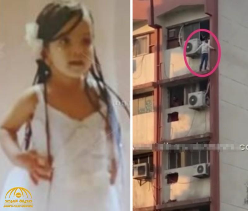 مصر: شاهد: المتهم بقتل الطفلة "مكة" لسرقة "حلقها" يحاول الانتحار من أعلى محكمة الجيزة