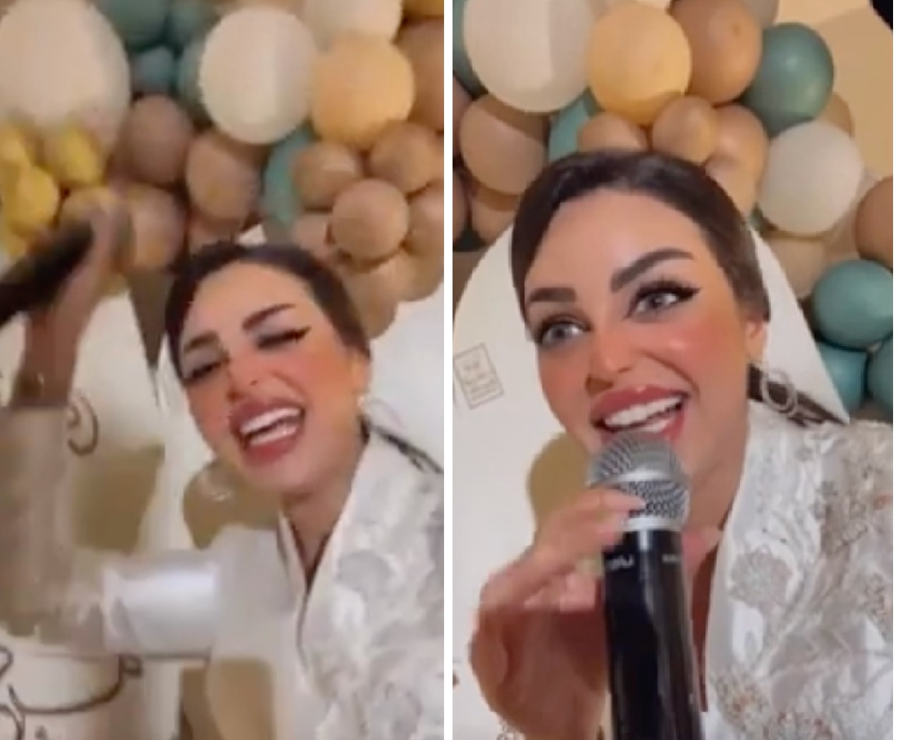 شاهد .. احتفال  ورقص  "رهف القحطاني" بعيد ميلادها  بمشاركة صديقاتها