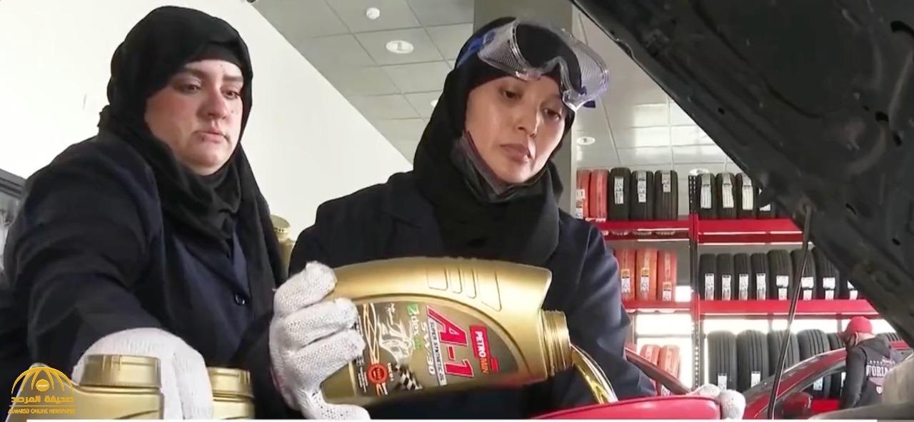 شاهد :  4 سعوديات يكشفن عن تجربتهن في العمل داخل محل بنشر في جدة