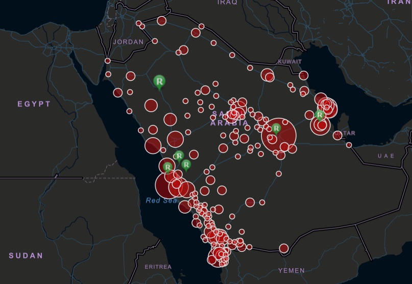 شاهد: المدن التي سجلت أعلى إصابات بكورونا خلال الـ 24 ساعة الماضية