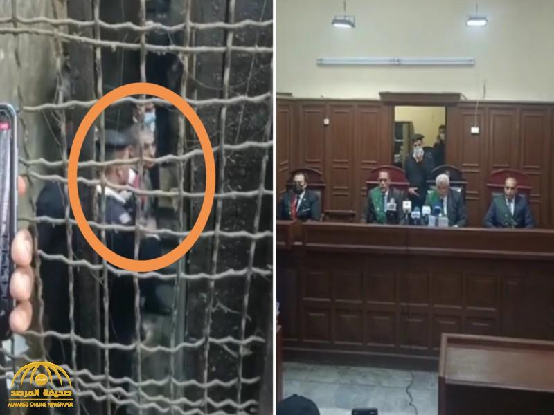 فيديو من داخل المحكمة.. شاهد: ردة فعل سفاح الإسماعيلية بعد النطق بحكم إعدامه