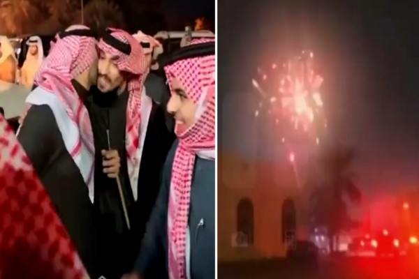 بالأعلام والألعاب النارية.. شاهد: احتفالات في شوارع الكويت بعد فوز الدبوس بجائزة الشداد