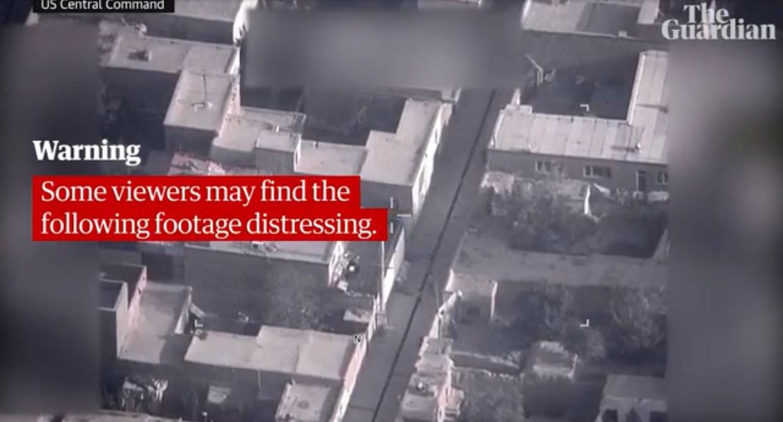 شاهد: البنتاغون ينشر فيديو لضربة في كابل أسفرت عن مقتل 10 مدنيين
