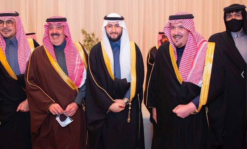 بالصور: حفل زواج  الأمير "فهد بن منصور" على كريمة الأمير "عبد الله بن سعود"
