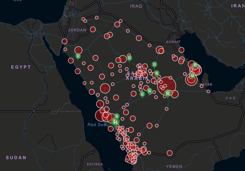 بعد رصد 3555 إصابة جديدة.. شاهد: المدن التي سجلت أعلى إصابات بكورونا خلال الـ 24 ساعة الماضية