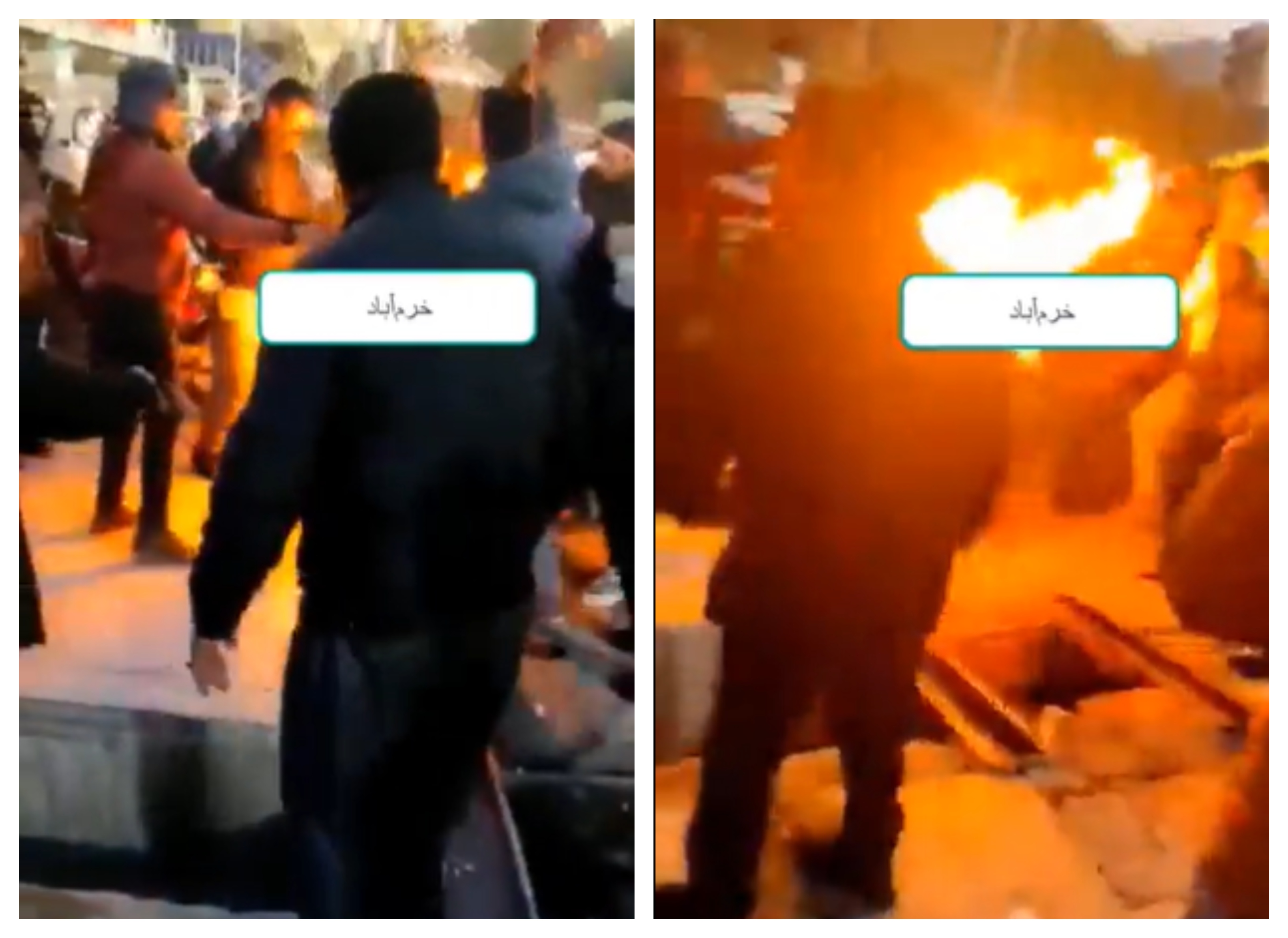 "بسبب القهر".. شاهد: بائع إيراني يحرق نفسه وسط المارة بعد مصادرة البلدية لبضاعته!